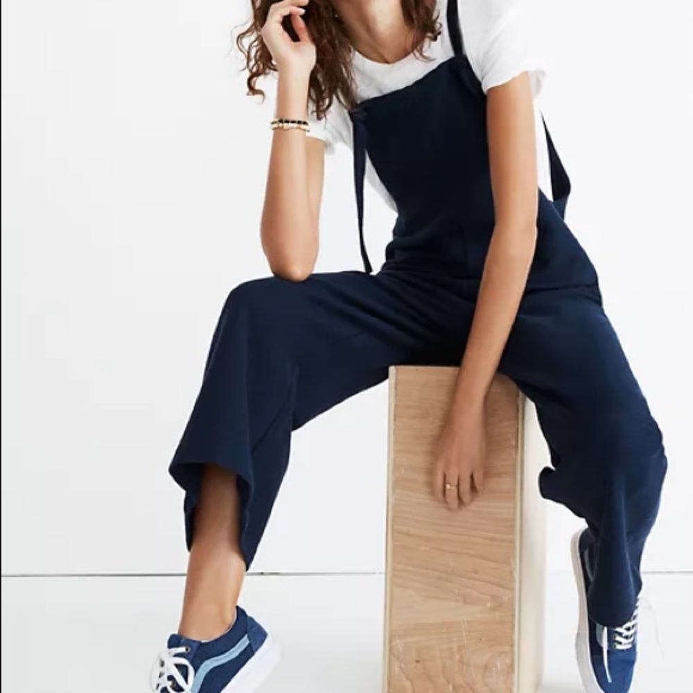 Madewell Tie Strap Overalls